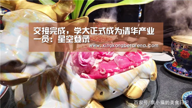 交接完成,学大正式成为清华产业一员:星空登录(图1) 星空登录